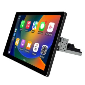 Universal 13 Inch Android Car Multimedia System Car Multimedia System 360° Rotation with GPS Navigation 13 Inch Android Dual-core 1920×1200 Touch Screen for Audi BMW Ford Toyota - Radio Rear View Camera, Compatible with Android Auto and CarPlay