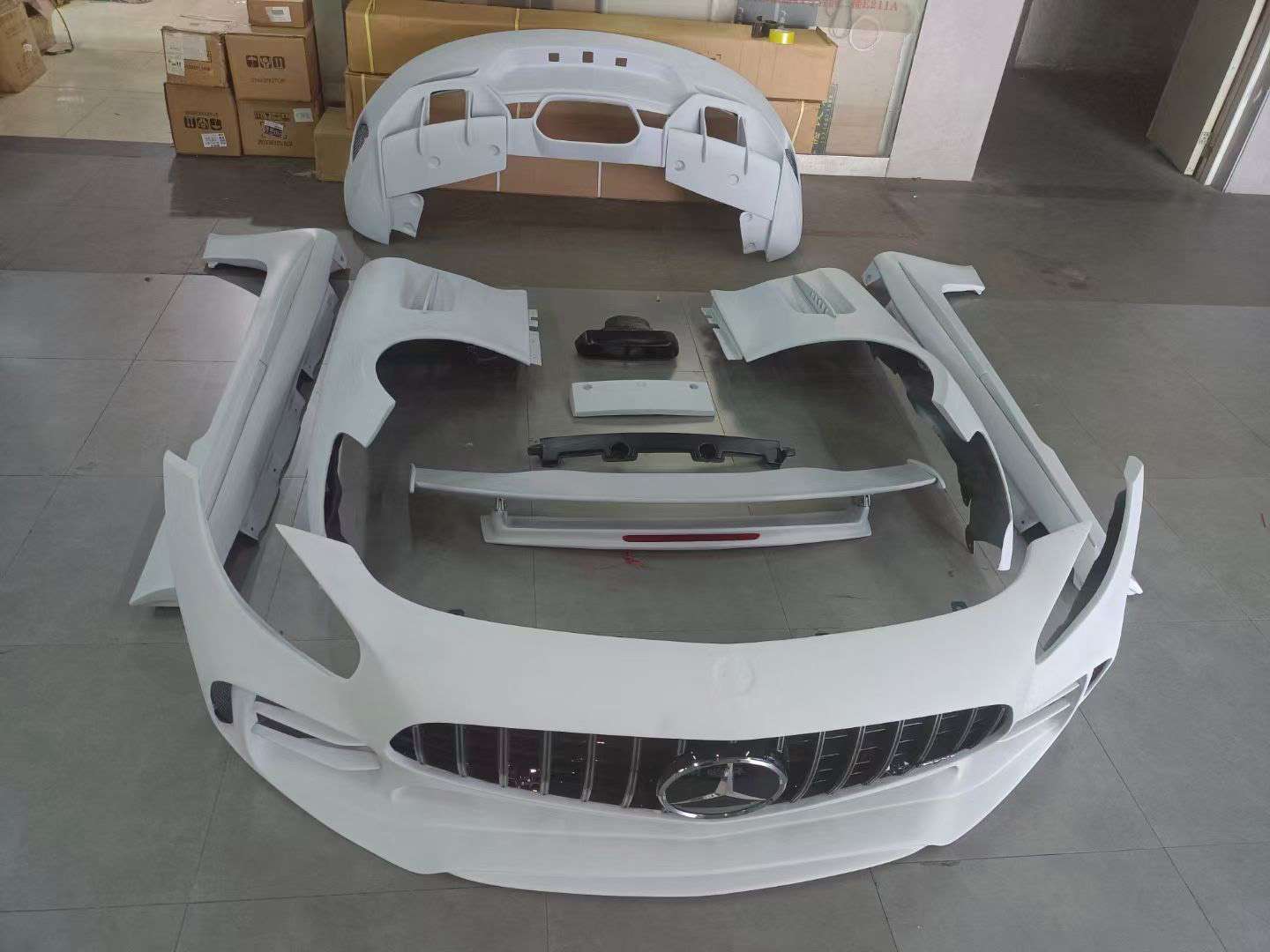 Mercedes AMG GT Old to New IMP II Body Kit image 1 product detail