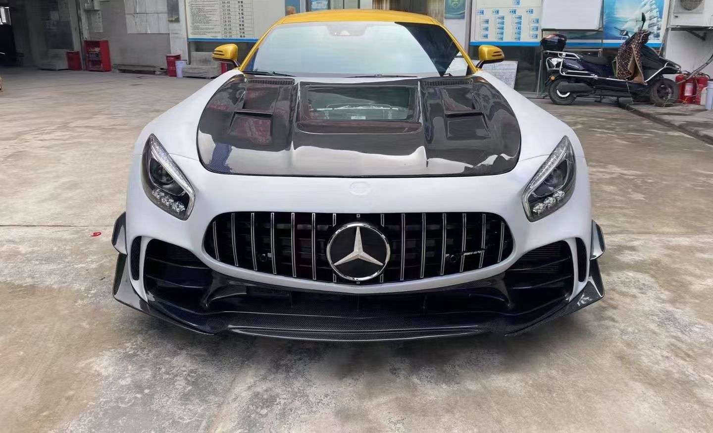 Mercedes AMG GT Old to New IMP II Body Kit image 9 product detail