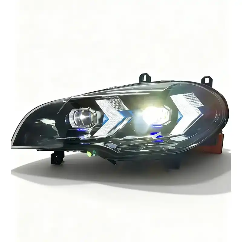BMW X5 E70 Xenon Laser LED Headlight Upgrade 2007-2013 BMW X5 E70 Headlight Upgrade Assembly (2007-2013) | Xenon Laser Lens LED Conversion Kit