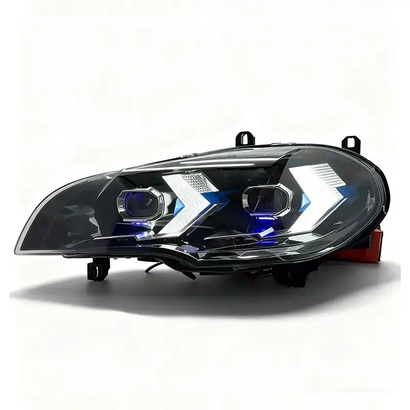 BMW X5 E70 Xenon Laser LED Headlight Upgrade 2007-2013 BMW X5 E70 Headlight Upgrade Assembly (2007-2013) | Xenon Laser Lens LED Conversion Kit
