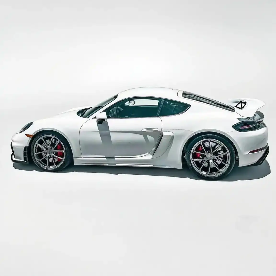 Porsche 987 to 718 Body Kit Conversion Porsche 987 old model to 718 new model appearance kit, including front bumper assembly, rear spoiler, tailpipe, side air vents, perfect fit for 987 series models