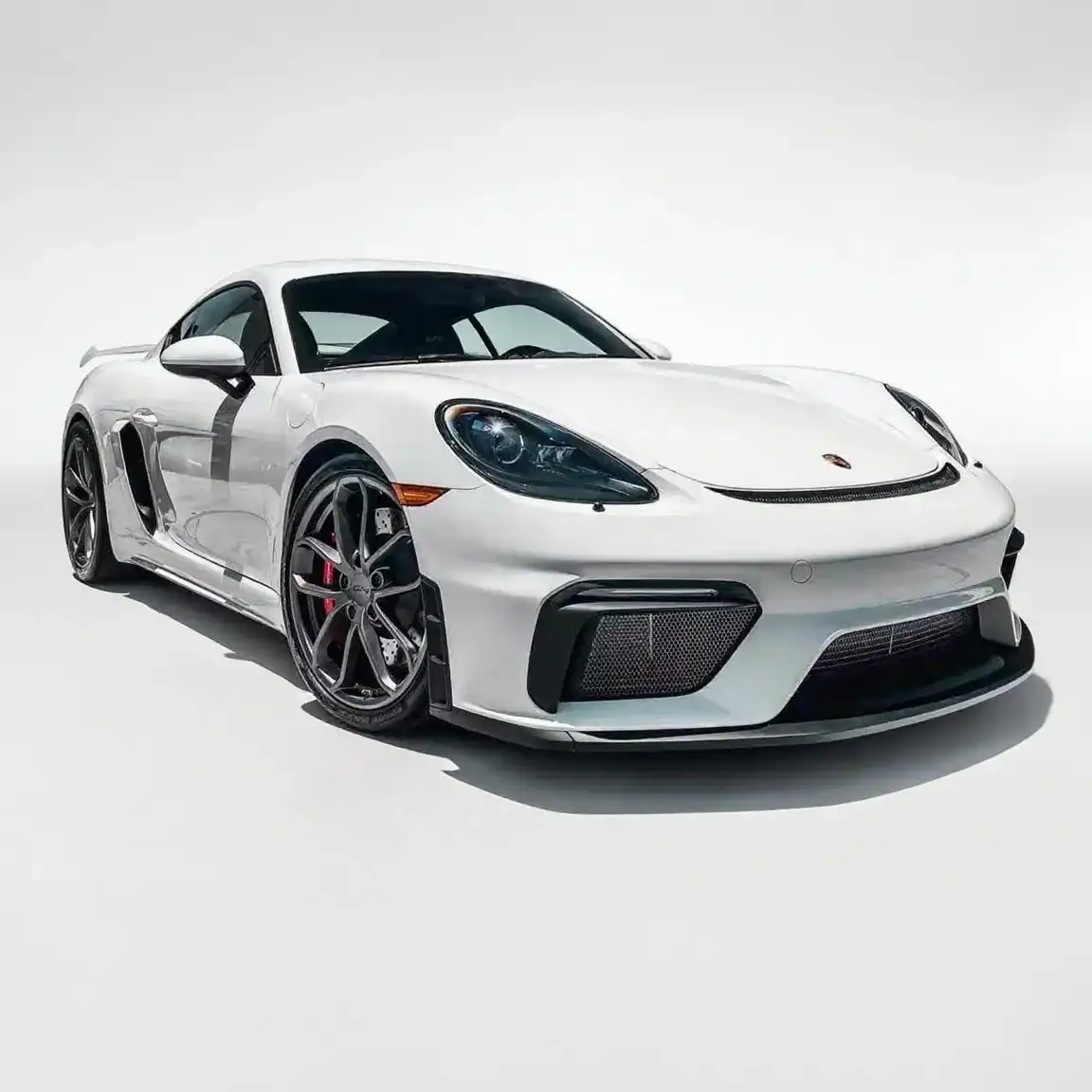 Porsche 987 to 718 Body Kit Conversion Porsche 987 old model to 718 new model appearance kit, including front bumper assembly, rear spoiler, tailpipe, side air vents, perfect fit for 987 series models