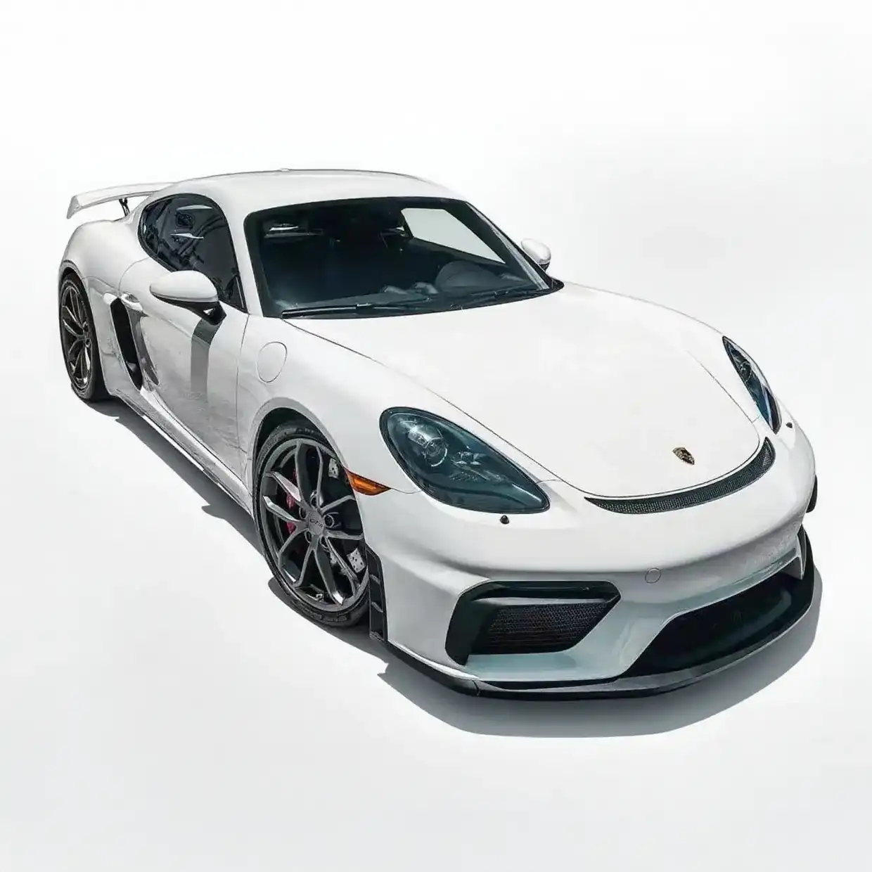 Porsche 987 to 718 Body Kit Conversion Porsche 987 old model to 718 new model appearance kit, including front bumper assembly, rear spoiler, tailpipe, side air vents, perfect fit for 987 series models