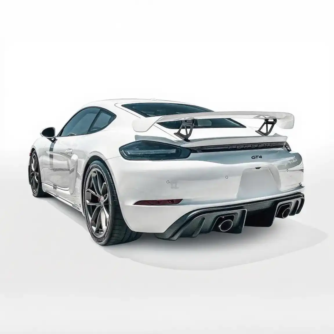Porsche 987 to 718 Body Kit Conversion Porsche 987 old model to 718 new model appearance kit, including front bumper assembly, rear spoiler, tailpipe, side air vents, perfect fit for 987 series models