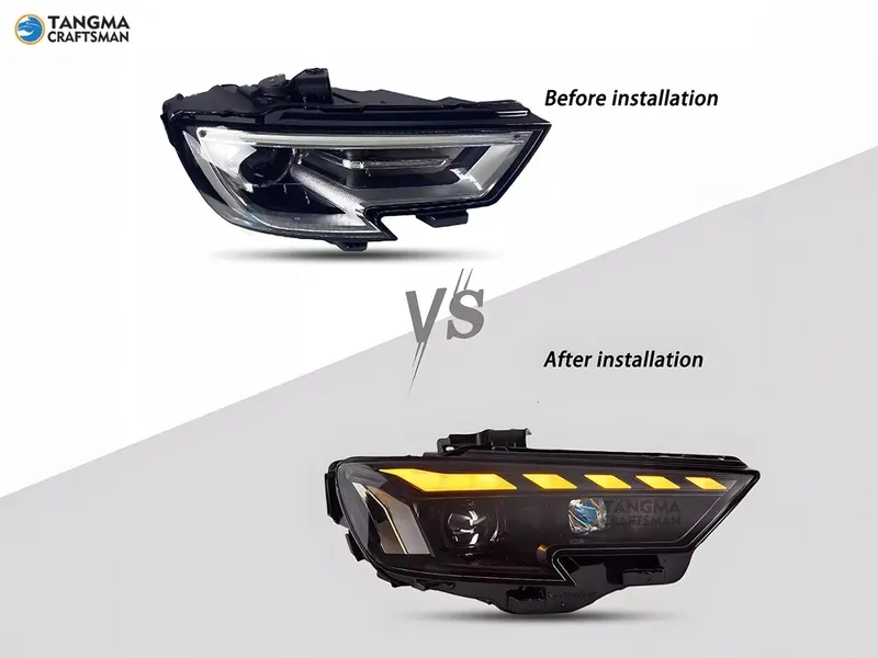Audi A3 Full LED Headlight Upgrade Kit Audi A3 Headlight Upgrade Kit