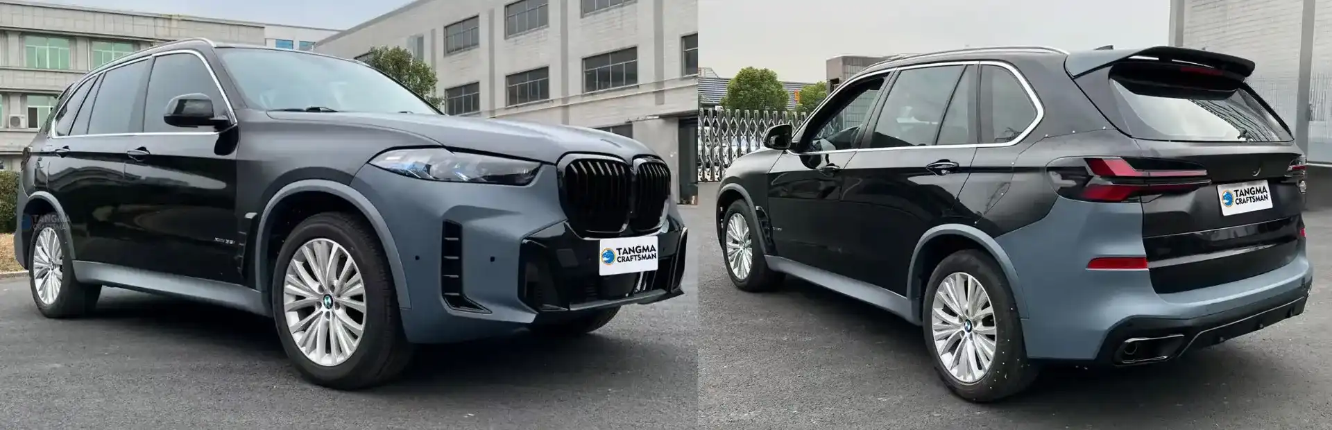 BMW X5 E70 & F15 (2007-2018) to 2024 X5M G05 Widebody Conversion Kit
