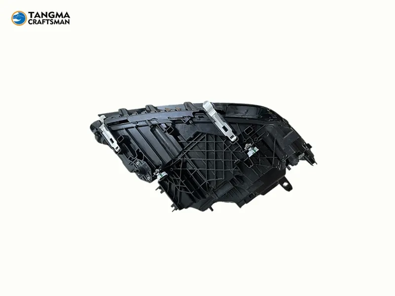 BMW G12 LED Headlights 2016+ Blue DRL 16+ BMW G12 LED Headlights Blue Frame DRL Assembly