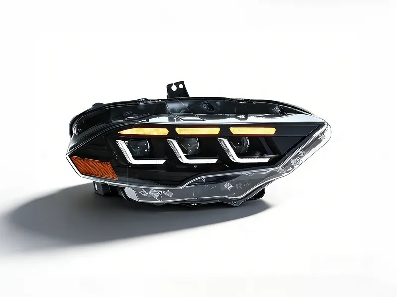 Ford Mustang S550 LED Headlights 2018+ 18+ Ford Mustang LED Headlights with DRL Projector