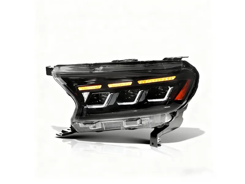 Ford Everest Mustang Style LED Headlight 2016+ 2016+ Ford Everest LED Headlight Mustang Style DRL