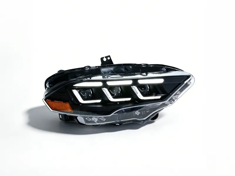Ford Mustang S550 LED Headlights 2018+ 18+ Ford Mustang LED Headlights with DRL Projector
