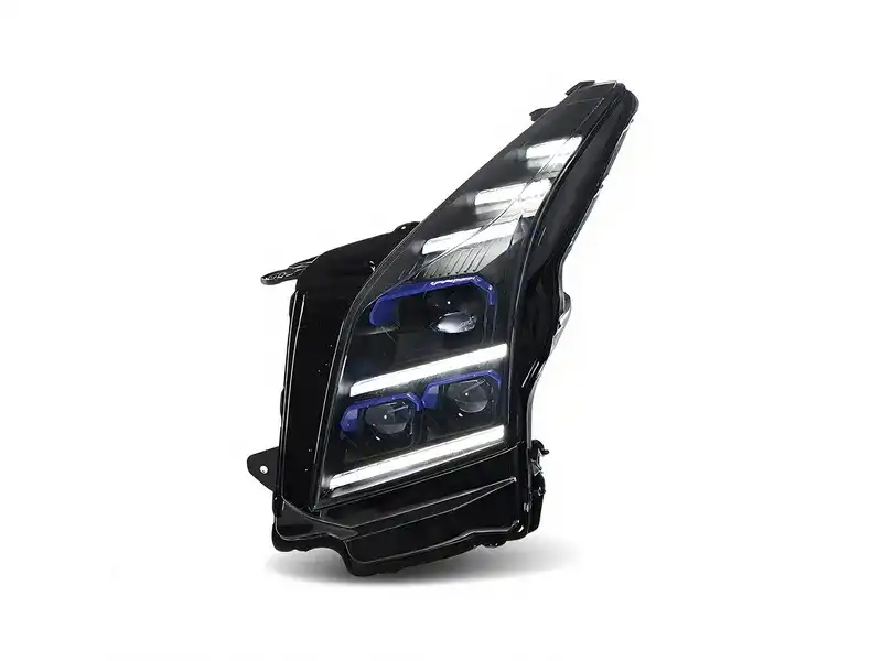 Cadillac ATS LED Headlights 2014+ 14+ Cadillac ATS LED Headlights Blue DRL Sequential
