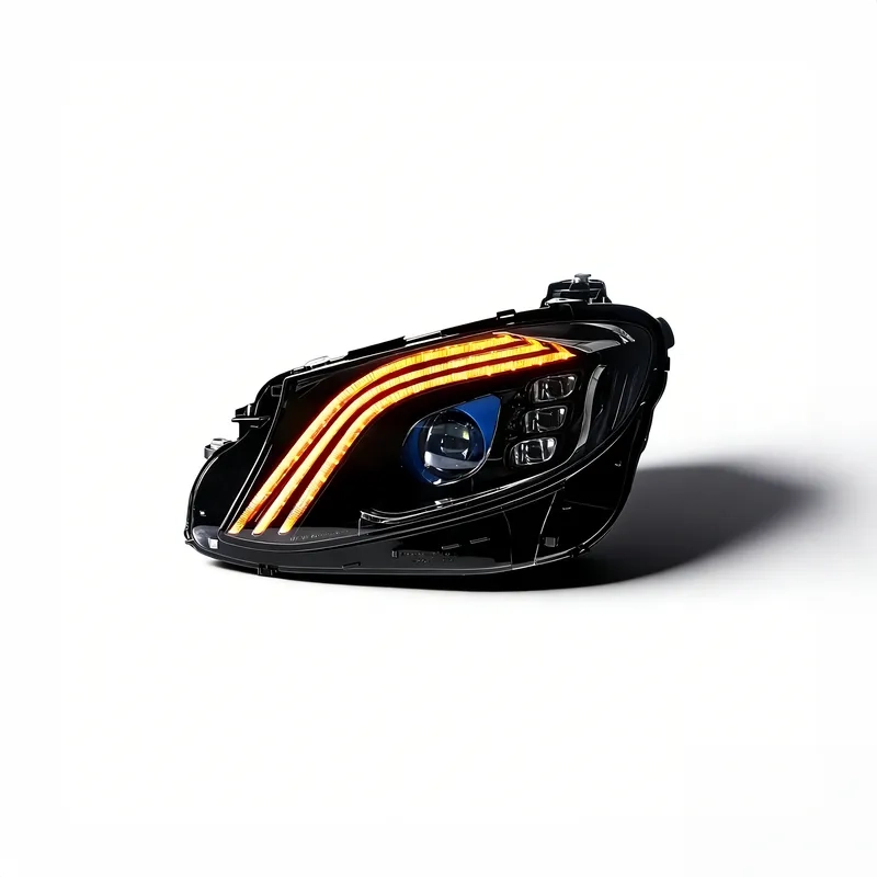 Mercedes E-Class W213 LED Headlights 2016+ 16+ Mercedes E-Class Headlights Maybach Style LED