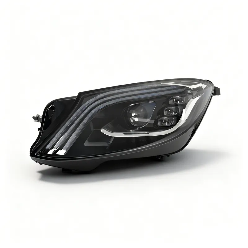 Mercedes S-Class W222 Maybach LED Headlights 2014+ 14+ S-Class W222 Headlights Maybach Style LED DRL