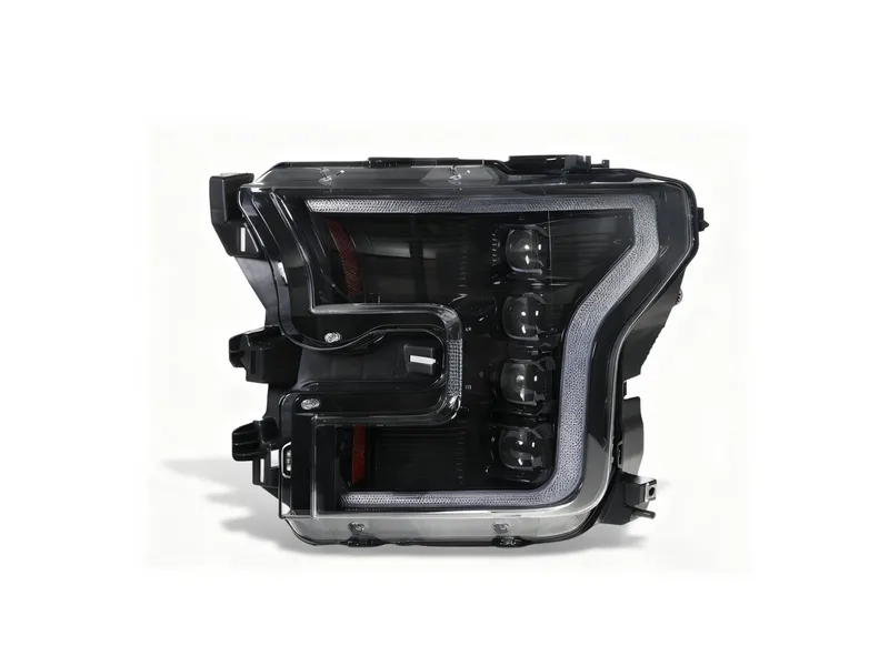 Ford Raptor F150 LED Projector Headlights 2015+ 15+ Ford Raptor F150 LED Projector Headlights DRL