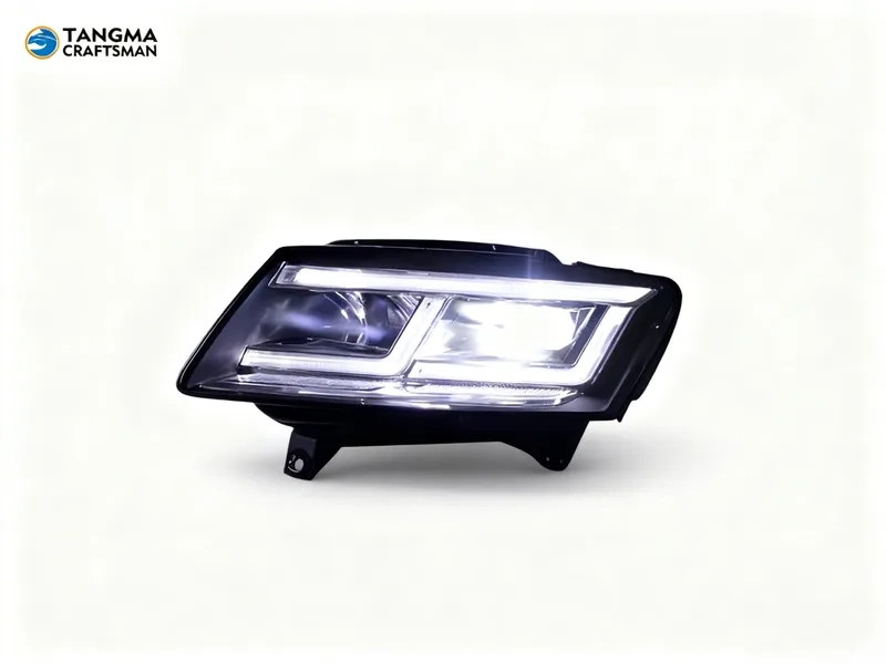 Audi Q5 LED Headlights 2009+ Matrix DRL 09+ Audi Q5 LED Headlights Matrix DRL Assembly
