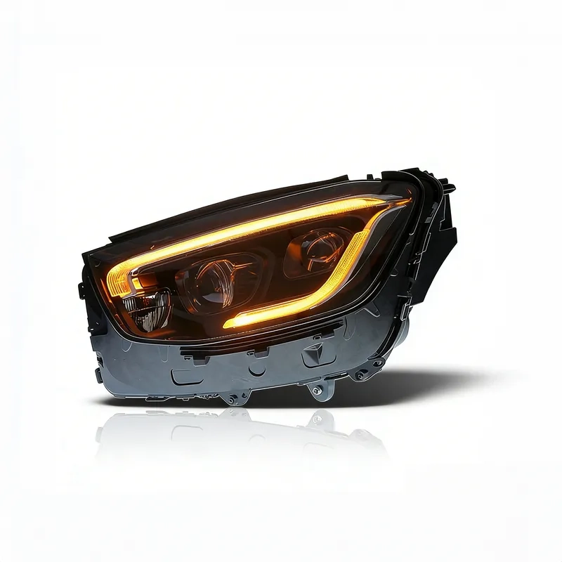 Mercedes GLC X253 LED Headlight 2016+ 16+ Mercedes GLC LED Headlight X253 Upgrade DRL