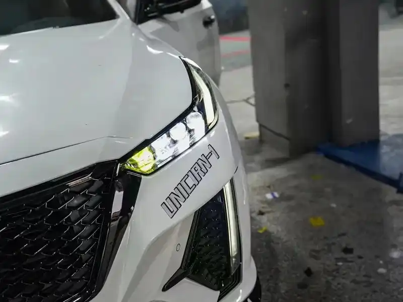 Cadillac CT5 LED Headlights 2019+ 19+ Cadillac CT5 LED Headlights Crystal Lens DRL