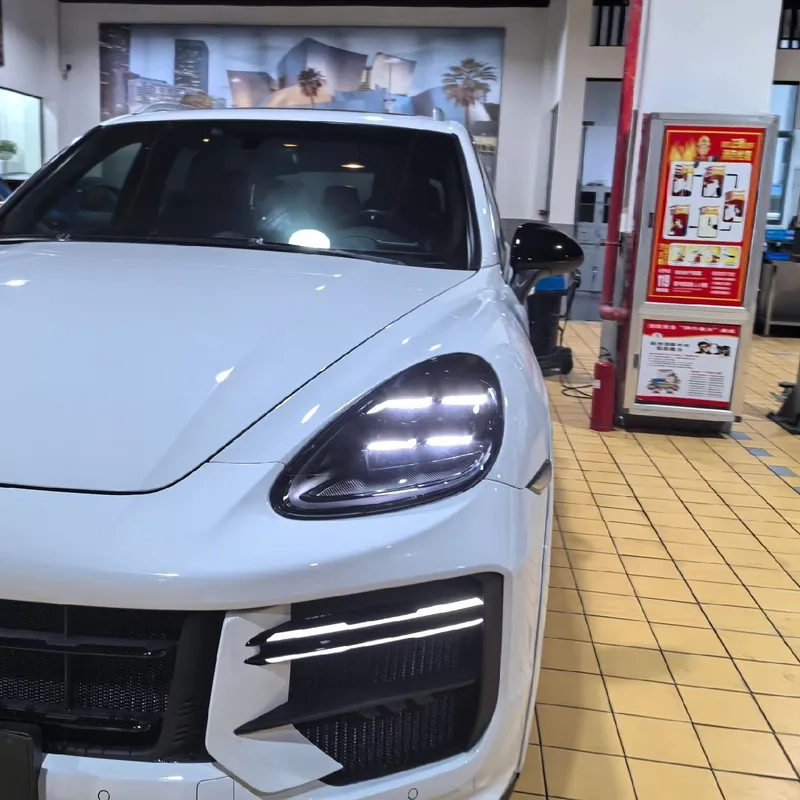 Porsche Cayenne 958 LED Headlights 2011+ 2011+ Cayenne LED Headlights Matrix Style Upgrade