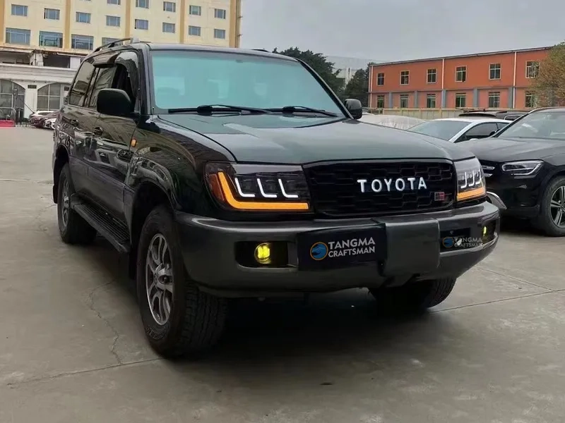 Toyota Land Cruiser LC100 LED Headlights 2002+ 2002+ Land Cruiser LC100 LED Headlights DRL Upgrade