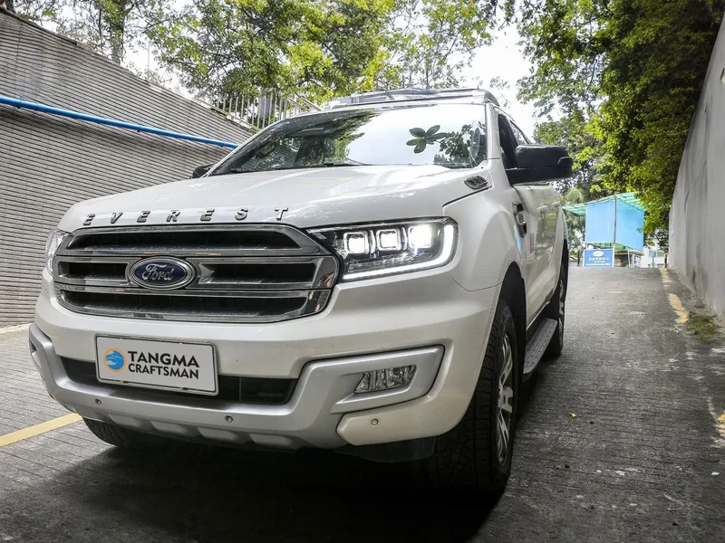 Ford Everest LED Headlights 2016+ 16+ Ford Everest LED Headlights Sequential DRL