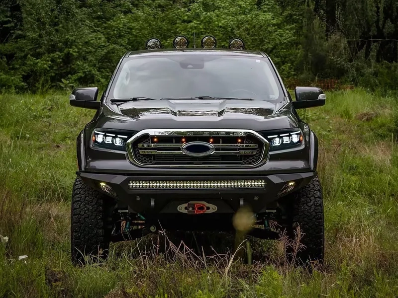 Ford Everest Mustang Style LED Headlight 2016+ 2016+ Ford Everest LED Headlight Mustang Style DRL