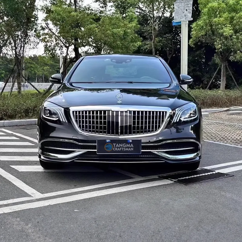 Mercedes S-Class W222 Maybach LED Headlights 2014+ 14+ S-Class W222 Headlights Maybach Style LED DRL