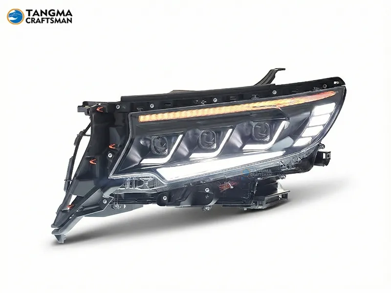 Toyota Prado LED Headlights 2018+ 2018+ Toyota Prado LED Headlights Assembly DRL Lens