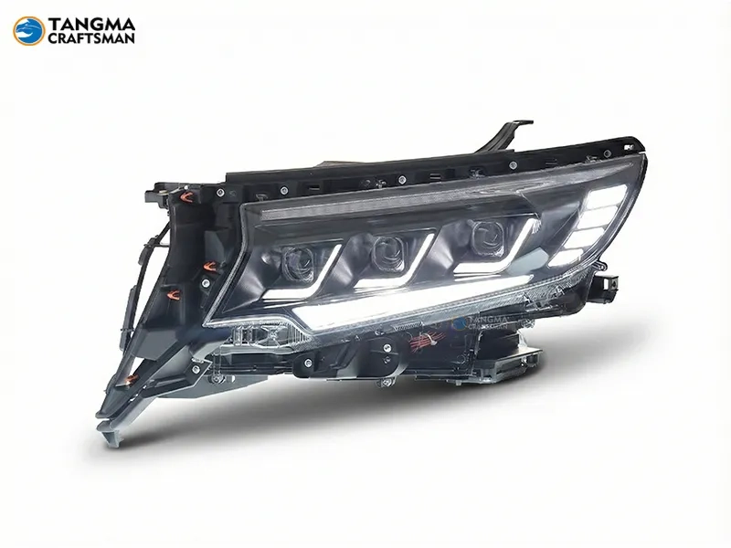 Toyota Prado LED Headlights 2018+ 2018+ Toyota Prado LED Headlights Assembly DRL Lens