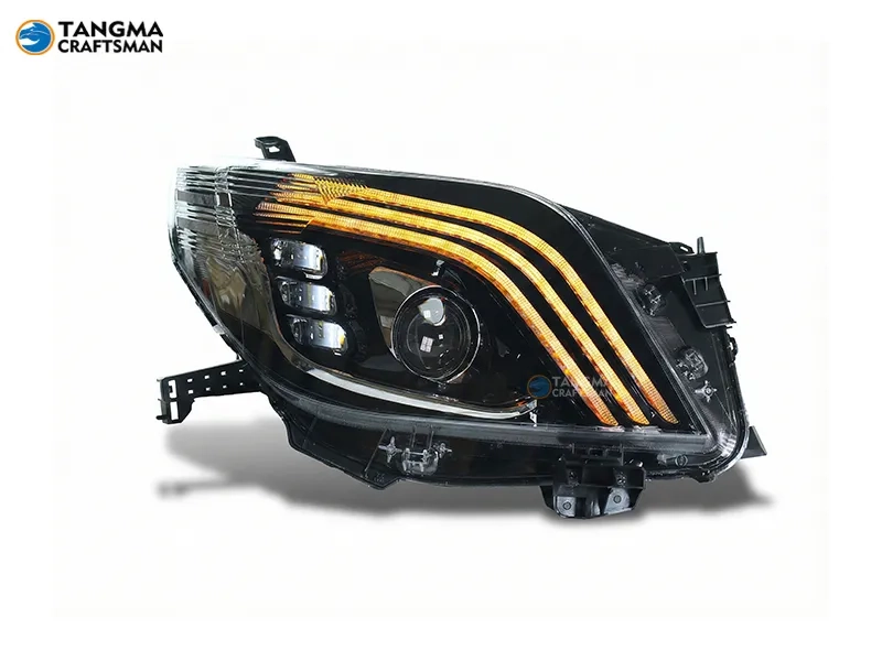 Toyota Prado LED Headlights 2010+ 10+ Prado LED Headlights Sequential DRL Projector