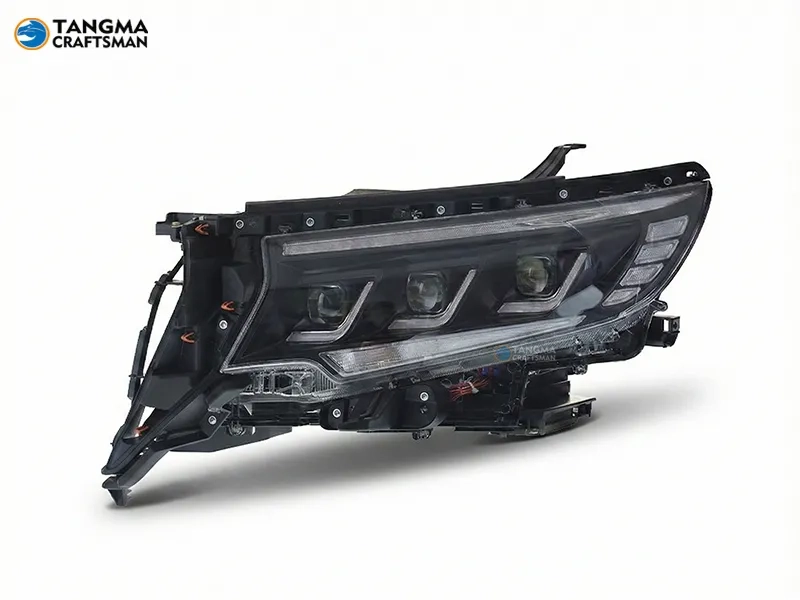 Toyota Prado LED Headlights 2018+ 2018+ Toyota Prado LED Headlights Assembly DRL Lens