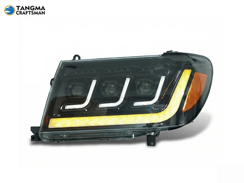 Toyota Land Cruiser LC100 LED Headlights 2002+ 2002+ Land Cruiser LC100 LED Headlights DRL Upgrade