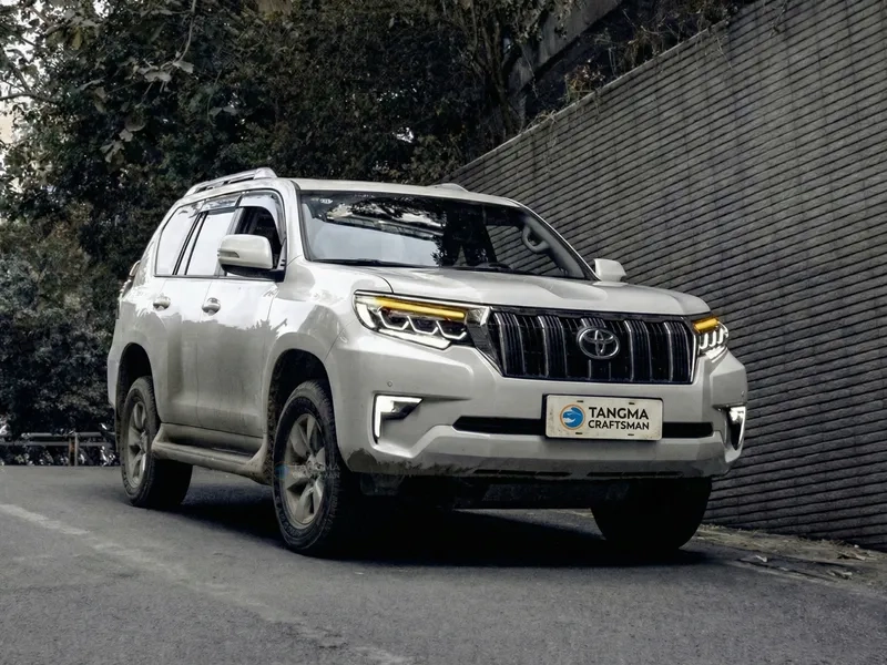Toyota Prado LED Headlights 2018+ 2018+ Toyota Prado LED Headlights Assembly DRL Lens