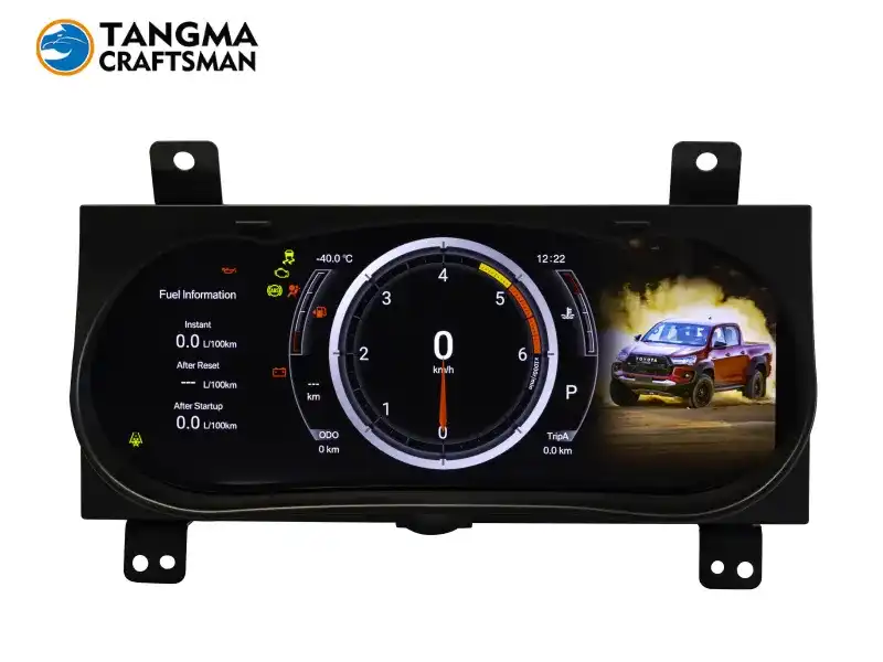 Digital Cluster Dashboard LED for Toyota Hilux Revo Fortuner Digital Cluster Dashboard LEDDigital Cluster Dashboard LED