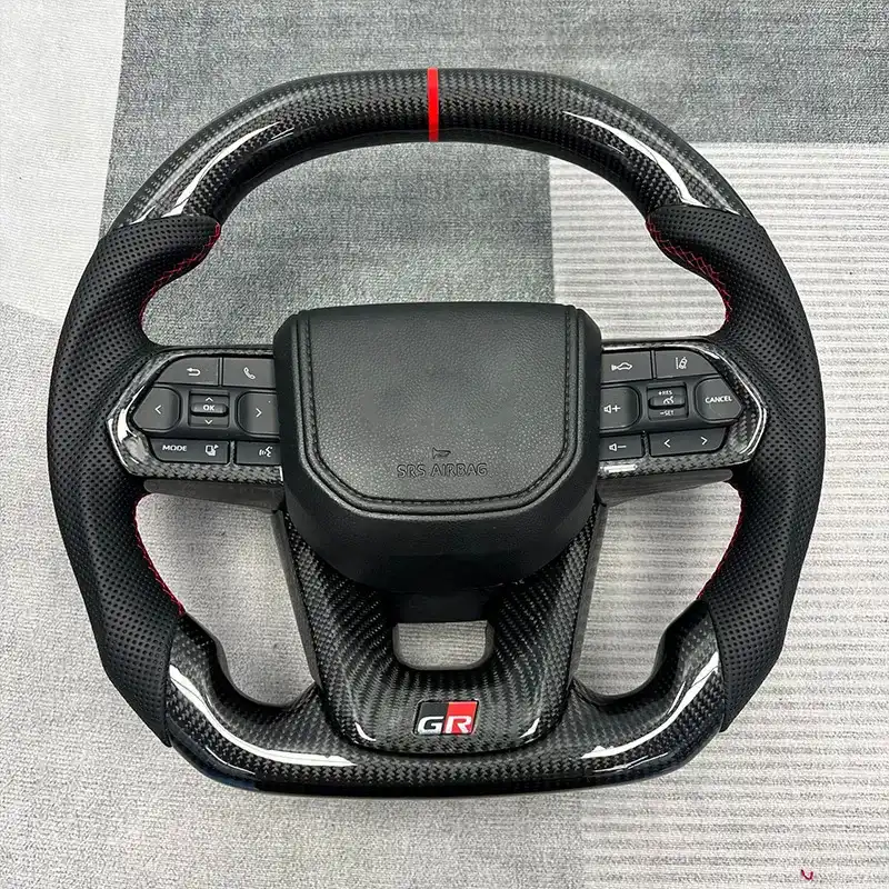 Toyota LC300 Camry Custom Steering Wheel Upgrade image 6 product detail