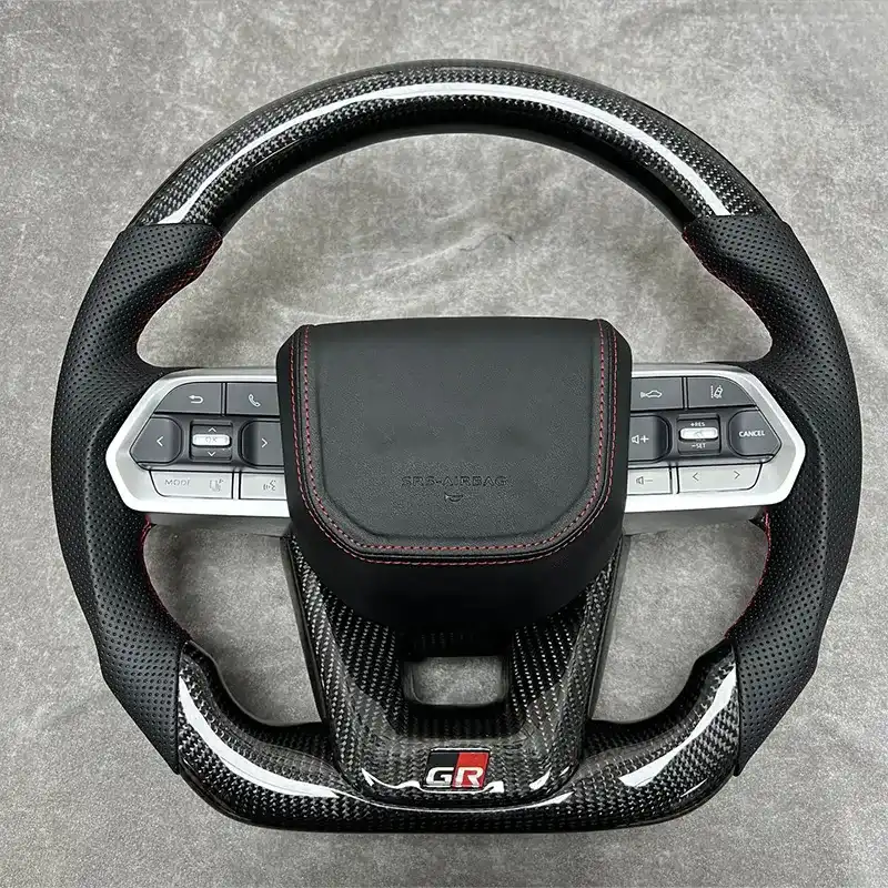 Toyota LC300 Camry Custom Steering Wheel Upgrade image 7 product detail