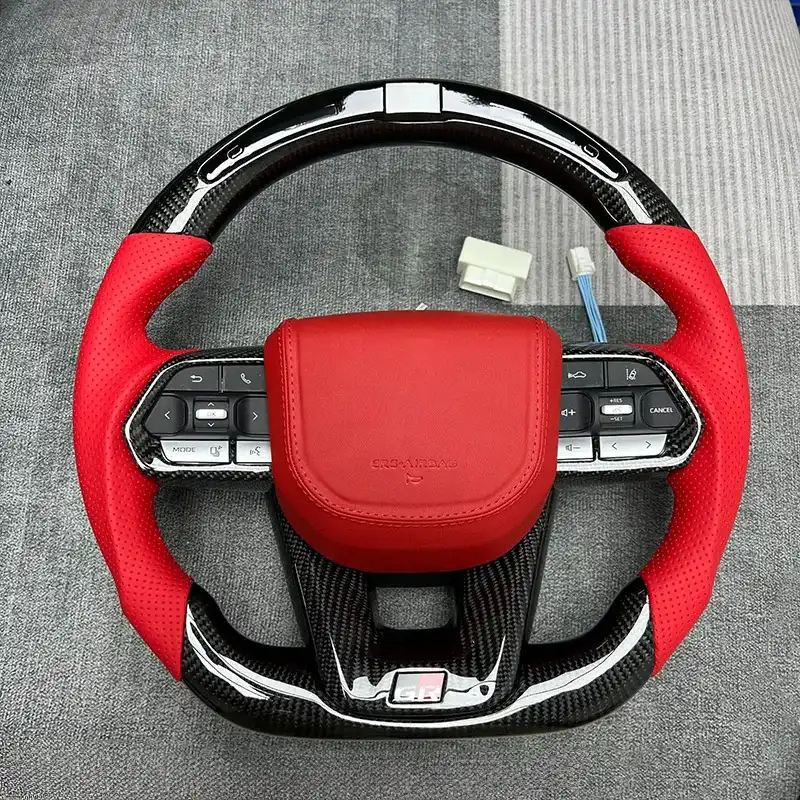 Toyota LC300 Camry Custom Steering Wheel Upgrade image 2 product detail