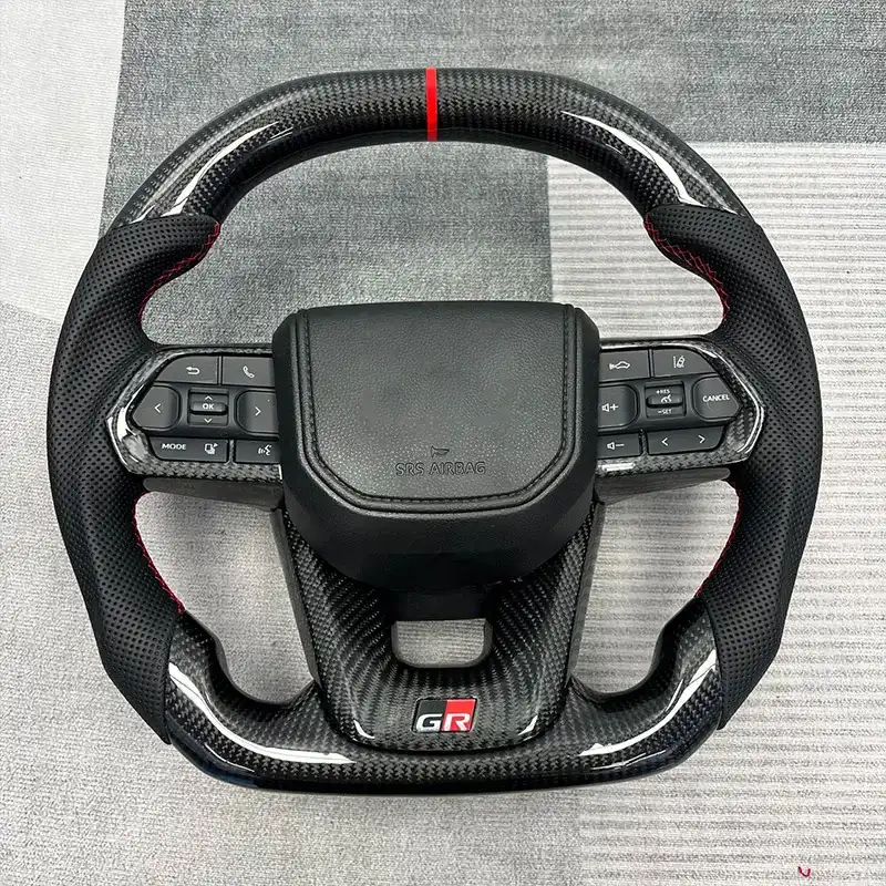 Toyota LC300 Camry Custom Steering Wheel Upgrade image 4 product detail