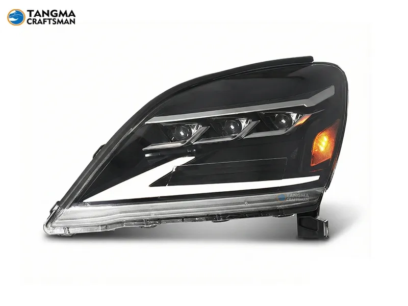 Lexus GX470 LED Headlights 2003+ 2003+ Lexus GX470 LED Headlights Triple LED DRL