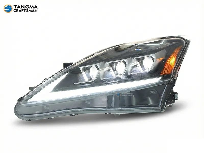 Lexus IS Sequential LED Headlight 2006+ 2006+ Lexus IS LED Headlight Sequential DRL Lens