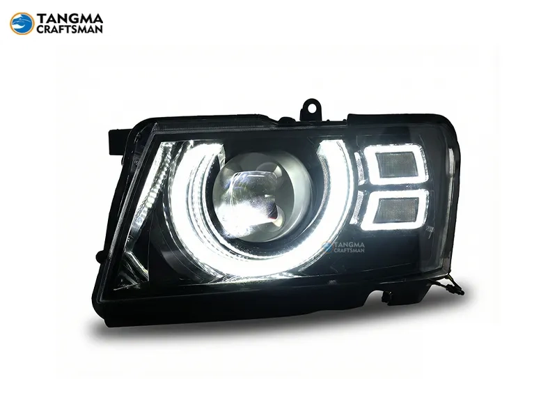 Nissan Patrol Y61 LED Headlights 2005+ 2005+ Nissan Patrol Y61 LED Headlights Retrofit Laser
