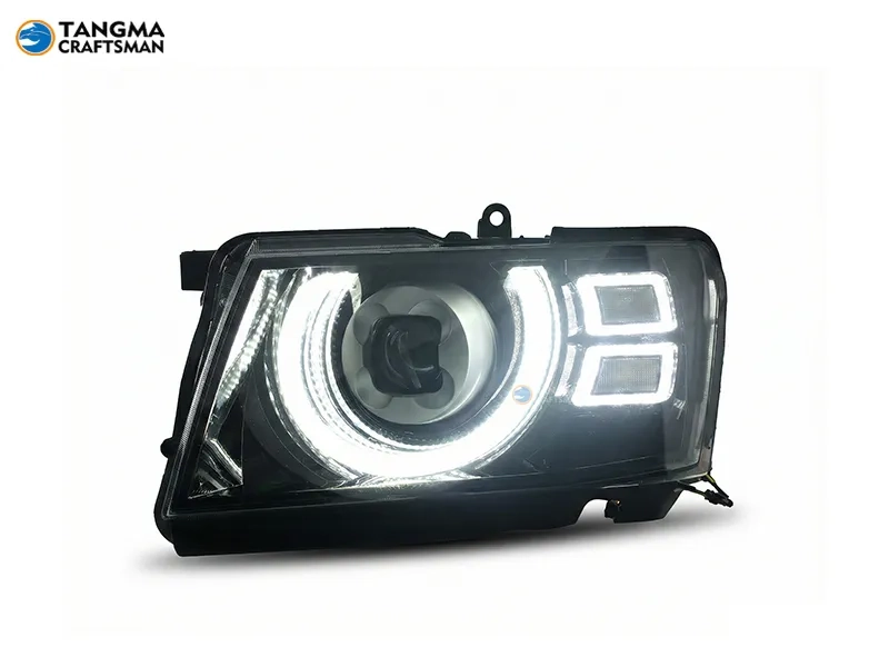 Nissan Patrol Y61 LED Headlights 2005+ 2005+ Nissan Patrol Y61 LED Headlights Retrofit Laser