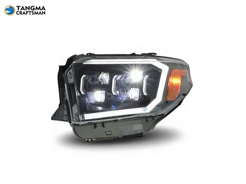 Toyota Tundra LED Headlights 2014+ 2014+ Toyota Tundra LED Headlights DRL Projector
