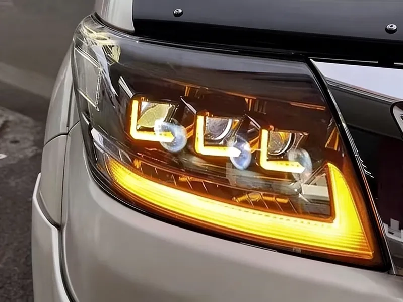 Toyota Hilux VIGO LED Headlights 2012+ 2012+ Toyota Hilux VIGO LED Headlights Sequential DRL