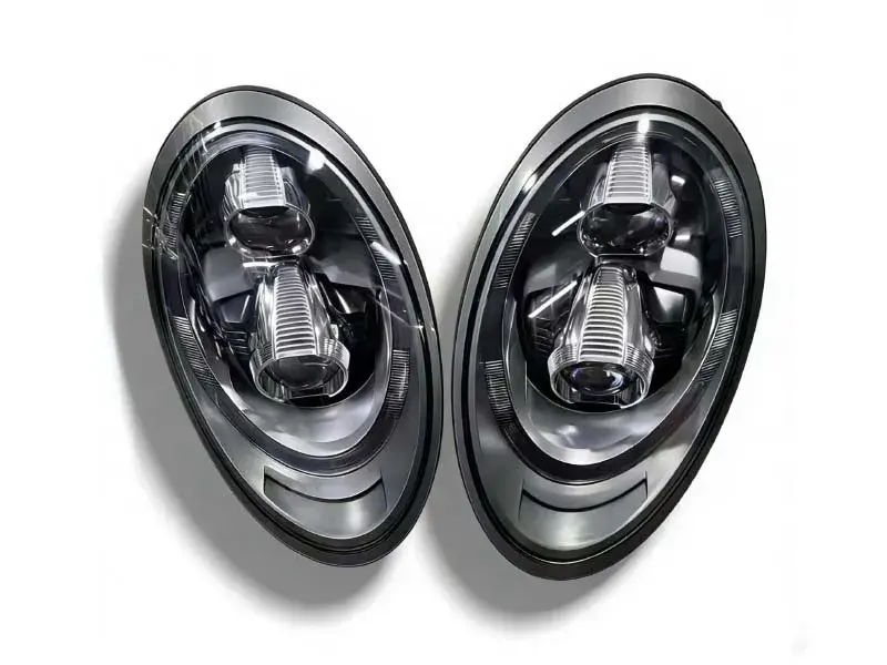 Porsche 911 991 PDLS LED Headlights Porsche 911 991 PDLS Smoked LED Headlights with Modules and Wiring Harness Adaptive Upgrade