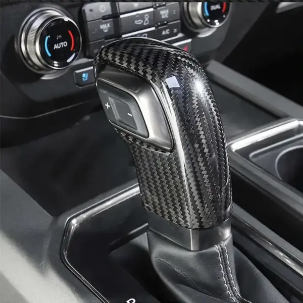 Ford F-150 Raptor calfskin leather carbon fiber multifunction steering wheel