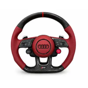 New Audi RS Carbon Fiber Sport Steering Wheel