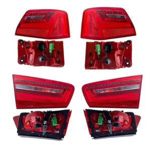 Audi A6 C7 LED Taillights: 2012-2015 Sequential Signal Look Audi A6 C7 LED Taillights