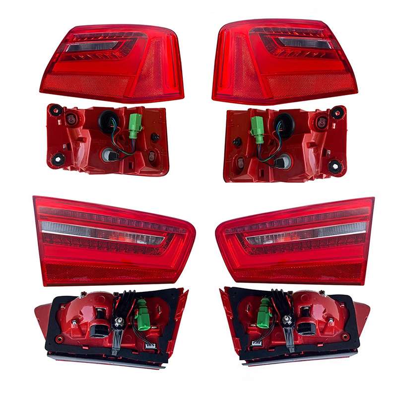 Audi A6 C7 LED Taillights: 2012-2015 Sequential Signal Look Audi A6 C7 LED Taillights