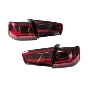 Audi A6 C7.5 LED Taillights: 2016-2018 Sequential Signal Audi A6 C7.5 LED Taillights